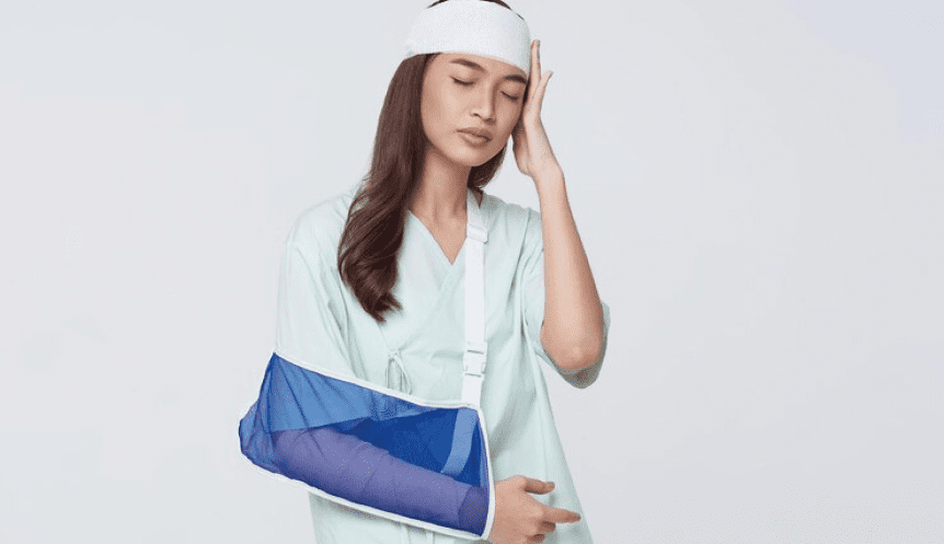 Personal Injury (9) head Injury and hand Injury